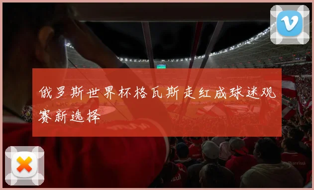 俄罗斯世界杯格瓦斯走红成球迷观赛新选择