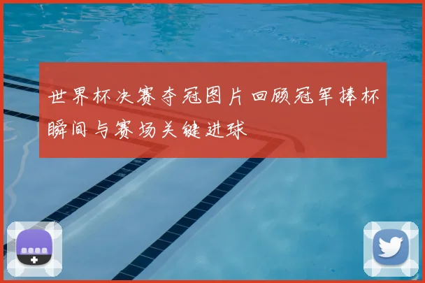 世界杯决赛夺冠图片回顾冠军捧杯瞬间与赛场关键进球